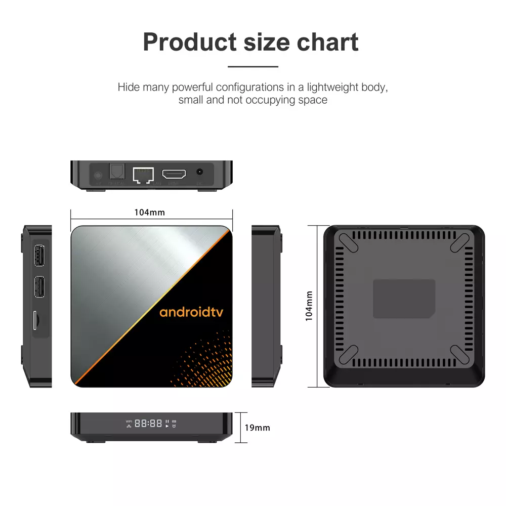 テレビボックス　tvbox XS97 ATV Tvbox - Smart Android 10 4K TV Box with 2.4G 5G Wifi